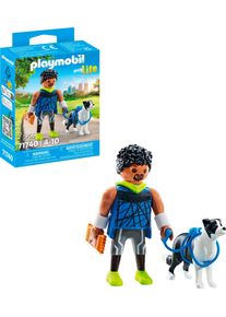 Playmobil Konstruktions-Spielset »Jogger mit Border Collie (71740), Playmobil My Life« in bunt