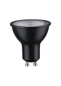 Paulmann LED-Leuchtmittel &raquo;Standard 230V LED Reflektor 460lm 7W 2700K Schwarz matt&laquo; 1 Stk. Warmwei&szlig; in schwarz