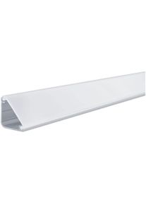 Paulmann LED-Streifen &raquo;Delta Profil mit Diffusor 1m Alu eloxiert, Satin, Alu/Kunststoff&laquo; in grau