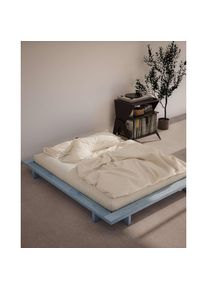 Karup Design, Bettgestell &raquo;JAPAN BED, FSC -zertifiziertem Massivholz Futonbett, excl. Matraze&laquo; Mit Lattenrost, Minimalistisches Japandi Design, 