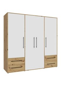 Ds Produkt, Dreht&uuml;renschrank &raquo;Mokkaris, OTTOs Choice, TOPSELLER! 3 oder 4 T&uuml;ren, zeitloses Design&laquo; B/H/T ca. 145x200x59cm oder 206x200x59cm, Artisan 