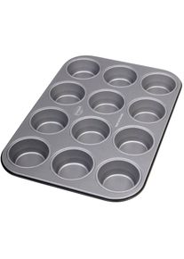 Dr. Oetker K&uuml;chenhelfer , Muffinform &raquo;Back-Idee, 12er Form, Muffinblech mit Antihaft-Beschichtung&laquo; ausgezeichnete W&auml;rmeleitung, hitzebest&auml;ndig bis...