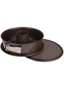 Dr. Oetker K&uuml;chenhelfer , Springform &raquo;Back-Edition, mit Servier- & Rohrboden&laquo; Antihaft-Beschichtung, schnitt-& kratzfest, hitzebest&auml;ndig bis 230&deg;C...