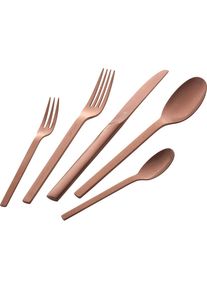 Zwilling , Besteck-Set &raquo;Minimale&laquo; Rostfrei, mattiert oder im Vintage Look (geh&auml;mmert) , ros&egrave;farben