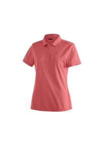 Maier Sports , Damen , Funktionsshirt &raquo;Ulrike&laquo; Damen Polo, pique Poloshirt, schnelltrocknendes Outdoor-Shirt , karminrot , 44 , 44 , Funktionales...