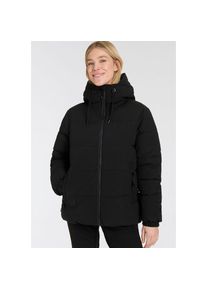 Icepeak, Damen, Steppjacke &raquo;ADAMAN&laquo; 1 Stk. tlg. mit Kapuze wasserabweisendes Au&szlig;enmaterial, Regular Fit, BLACK, 44, BLACK, Steppjacke f&uuml;r angenehme 