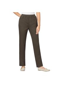 Classic Basics, Damen, Stretch-Jeans 1 Stk., khaki, Kurzgr&ouml;&szlig;en, 24 -Kurzgr&ouml;&szlig;en, khaki, Hose in weicher Stretch-Qualit&auml;t