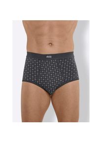 King&acute;S Club Kings Club , Damen , Slip 2 Stk. , anthrazit-bedruckt , 2 Stk. , 8 -2 Stk. , 8 , Feinripp