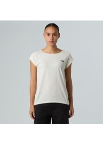 The North Face, Damen, Funktionsshirt &raquo;W TANKEN TANK - EU&laquo; 1 Stk. Kurzarm, weiter Rundhalsausschnitt, &uuml;berschnittene &Auml;rmel, white dune, L, white dune,
