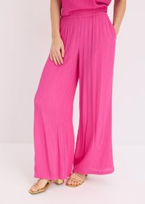 Instapbroek van soepele viscose - pink - maat 42 - viscose - bonprix