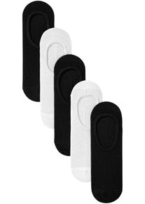 Fantasmini con materiale rinfrescante (pacco da 5 paia), Bianco, Taglia 35-38, bonprix