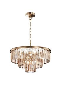 Maytoni, Pendelleuchte, Revero Pendelleuchte, H&auml;ngeleuchte 7x E14 Gold-Farbe (E14)