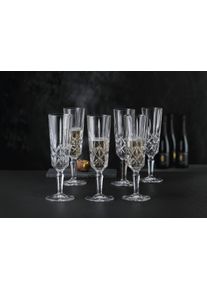 Nachtmann Lot de 6 verres &agrave; champagne NOBLESSE