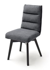 Lot de 2 chaises pivotantes KAMPALA