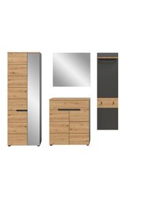 Vestiaire combin&eacute; 4 &eacute;l&eacute;ments GOBA