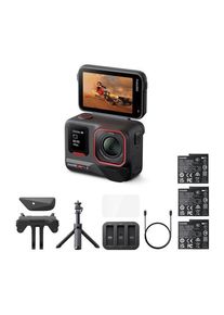 Insta360 Ace Pro 2 Actioncam Creator Combo (30p, Bluetooth, WLAN), Action Cam, Schwarz