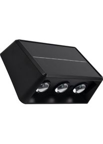 Luxula, Gartenbeleuchtung, Solar Wandleuchte Up/Down, 3-flg, CCT, IP54 (50 lm, IP54)