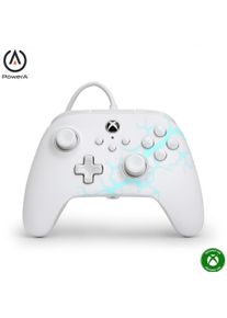 PowerA ADVANTAGE - Wired Controller (Xbox One S, Xbox Series X), Gaming Controller, Weiss