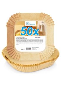 Extralink HOME PAPIEREINS&Auml;TZE F&Uuml;R FRITTEUSE 20X20CM (50 ST&Uuml;CK), Fritteuse