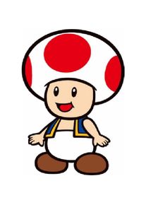 GED, Dekokissen, Cuscino Super Mario Bros Toad 3D 40cm (40 x 40 cm)