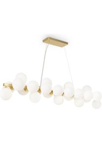 Maytoni, Pendelleuchte, Dallas Pendelleuchte, H&auml;ngeleuchte 25x G9 Gold-Farbe (G9)