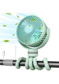 Momcozy Tragbarer Kinderwagenventilator GRN, Ventilator, Gr&uuml;n