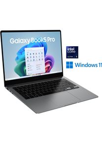 Samsung Galaxy Book5 Pro (14", 512 GB, 16 GB, DE), Notebook, Grau