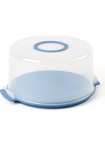Guzzini 6585080, Kuchentransportbox, Blau, Transparent