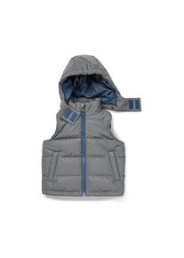 Tchibo - Reflektierende Kinder-Steppweste - Unisex - Gr. 134/140 - silber