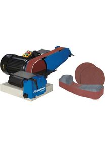 METALLKRAFT, Schleifmaschine + Poliermaschine, Band- und Tellerschleifer BTS 51 SET (750 W)