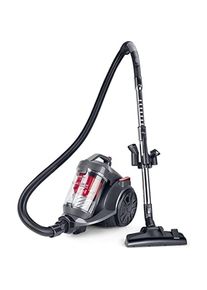 Fakir BL 240 Trend Bodenstaubsauger anthrazit / rot, Staubsauger, Schwarz, Rot