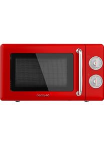 Cecotec Microondas Proclean 3110 Retro Red, Mikrowelle, Rot