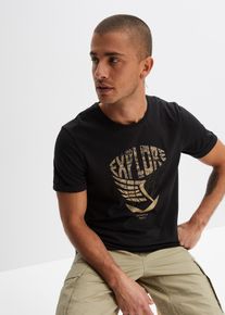 bonprix P&oacute;l&oacute; bio-pamutb&oacute;l, fekete, 60/62 (XXL)