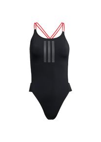 adidas Performance &Scaron;portov&eacute; jednodielne plavky 'RIPSTREAM SUIT' Ženy oranžov&aacute; / čierna XS
