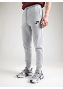 Nike Sportswear Nohavice 'CLUB' Muži svetlosiv&aacute; / čierna / biela 29-30