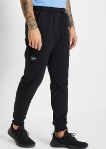 Pantaloni da jogging con tasche cargo, Nero, Taglia 60/62 (XXL), bonprix