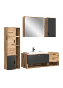 Salle de bains combin&eacute;e 4 &eacute;l&eacute;ments METU