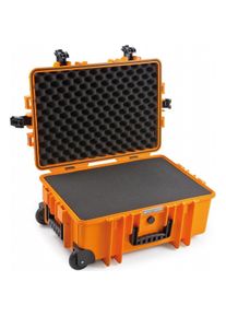 B+W Koffer Typ 6700 SI Orange (Fotokoffer, 42.80 l), Kameratasche, Orange