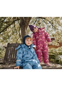 Tchibo - Detsk&aacute; zimn&aacute; kombin&eacute;za - pre b&aacute;b&auml;tko - veľ. 86/92 - farba: červen&aacute;/s potlačou