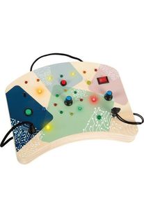 Small Foot Motorick&aacute; doska LED svetlo a vyp&iacute;nač | viacfarebn&yacute;