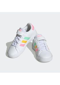 adidas Sportswear, Unisex, Klettschuh &raquo;GRAND COURT 2.0 KIDS&laquo; Design auf den Spuren des adidas Superstar, f&uuml;r Kinder, Cloud White / Pulse Mint / Beam 