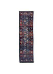 HEINE HOME, Teppich rechteckig 20 mm H&ouml;he, bunt-blau, Polypropylen, B : 68 cm 1 Stk. -20 mm, bunt-blau