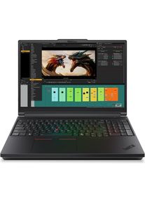 Lenovo ThinkPad P16 Gen. 3 (16", 1000 GB, 64 GB, Englisch International, Intel Core Ultra 7 265HX), Notebook, Schwarz