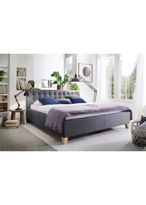 Meise M&ouml;bel Lit rembourr&eacute; LUCCA