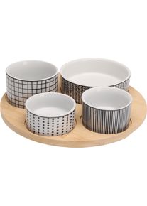 Koopmann Service ap&eacute;ritif rond 5 pi&egrave;ces EH