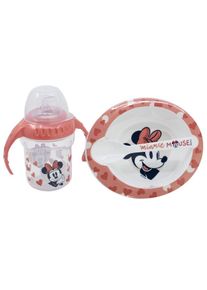 b store Set vaisselle pour b&eacute;b&eacute; 3 &eacute;l&eacute;ments Minnie Mouse BABY