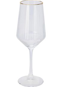 Koopmann Verre &agrave; vin &agrave; bordure dor&eacute;e EH