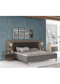 FORTE Ensemble lit et chevets RICCIANO