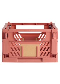 Caisse pliable ton rouge terra DAY