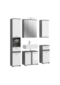 Ensemble salle de bains 5 &eacute;l&eacute;ments ASSELA